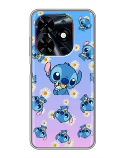 Чехол для TECNO Spark Go 2024 (BG6) с картинкой «Паттерн со Стичем» Чехол для TECNO Spark Go 2024 (BG6) с картинкой «Паттерн со Стичем»