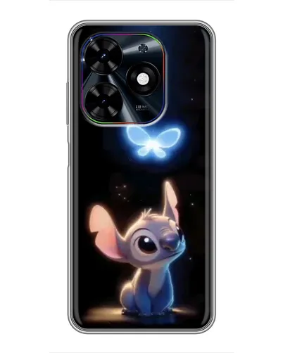 Чехол для TECNO Spark Go 2024 (BG6) с картинкой «Сияющий Стич»