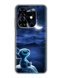Чехол для TECNO Spark Go 2024 (BG6) с картинкой «Лунная ночь Стича» Чехол для TECNO Spark Go 2024 (BG6) с картинкой «Лунная ночь Стича»