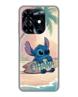 Чехол для TECNO Spark Go 2024 (BG6) с картинкой «Стич на серфе» Чехол для TECNO Spark Go 2024 (BG6) с картинкой «Стич на серфе»