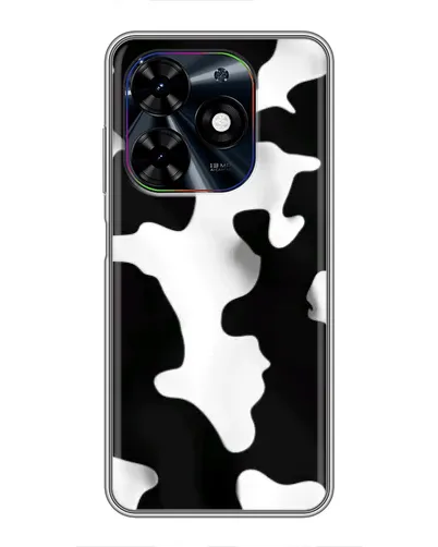 Чехол для TECNO Spark Go 2024 (BG6) с картинкой «Черно-белое пятно»