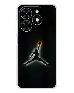 Чехол для TECNO Spark Go 2025 с картинкой «Jordan Gradient Logo» Чехол для TECNO Spark Go 2025 с картинкой «Jordan Gradient Logo»