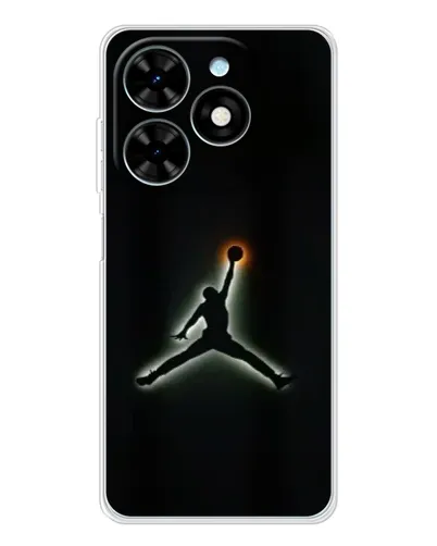 Чехол для TECNO Spark Go 2025 с картинкой «Jordan Gradient Logo» Чехол для TECNO Spark Go 2025 с картинкой «Jordan Gradient Logo»