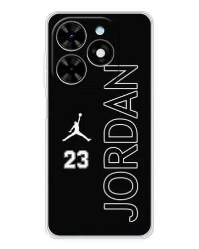 Чехол для TECNO Spark Go 2025 с картинкой «Jordan Vertical» Чехол для TECNO Spark Go 2025 с картинкой «Jordan Vertical»