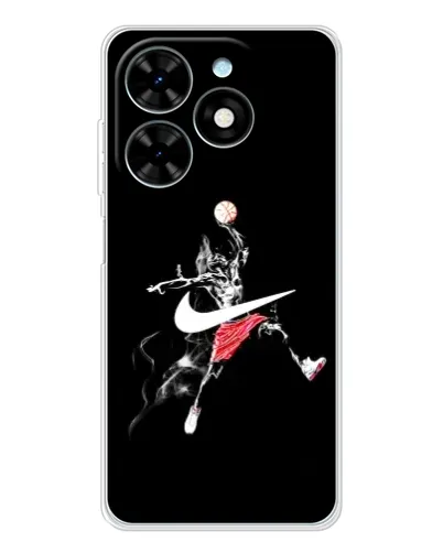 Чехол для TECNO Spark Go 2025 с картинкой «Jordan Jumpman» Чехол для TECNO Spark Go 2025 с картинкой «Jordan Jumpman»