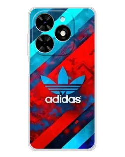 Чехол для TECNO Spark Go 2025 с картинкой «Абстракция Adidas» Чехол для TECNO Spark Go 2025 с картинкой «Абстракция Adidas»