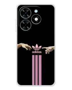 Чехол для TECNO Spark Go 2025 с картинкой «Adidas Hands» Чехол для TECNO Spark Go 2025 с картинкой «Adidas Hands»