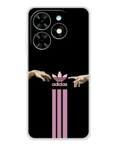 Чехол для TECNO Spark Go 2025 с картинкой «Adidas Hands»