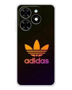 Чехол для TECNO Spark Go 2025 с картинкой «Градиент Adidas» Чехол для TECNO Spark Go 2025 с картинкой «Градиент Adidas»