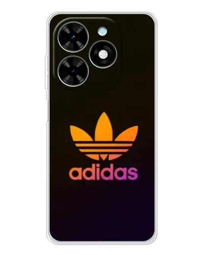 Чехол для TECNO Spark Go 2025 с картинкой «Градиент Adidas»