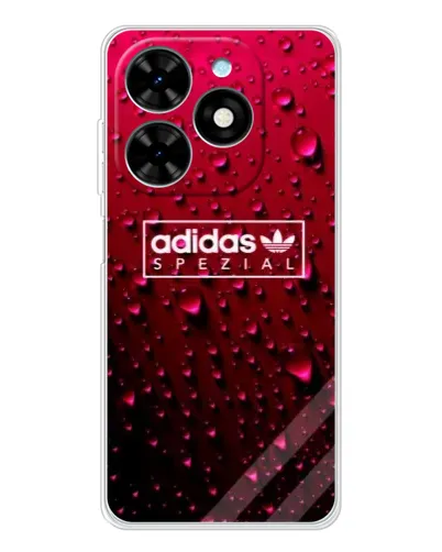 Чехол для TECNO Spark Go 2025 с картинкой «Adidas Gold Marble»