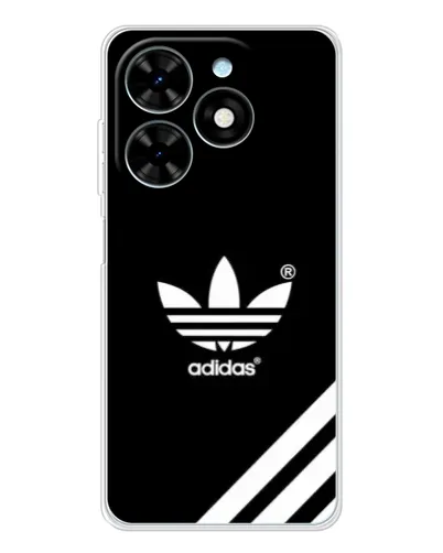 Чехол для TECNO Spark Go 2025 с картинкой «Adidas с диагональными полосами»