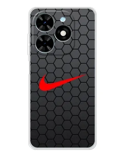 Чехол для TECNO Spark Go 2025 с картинкой «Nike — карбоновая сетка» Чехол для TECNO Spark Go 2025 с картинкой «Nike — карбоновая сетка»