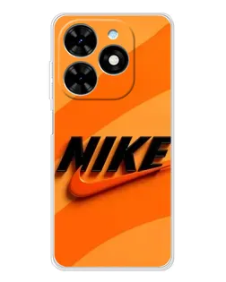 Чехол для TECNO Spark Go 2025 с картинкой «Оранжевый драйв Nike» Чехол для TECNO Spark Go 2025 с картинкой «Оранжевый драйв Nike»
