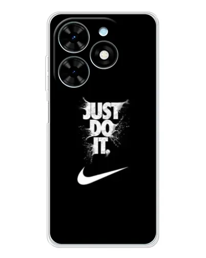 Чехол для TECNO Spark Go 2025 с картинкой «Текстовый принт Nike» Чехол для TECNO Spark Go 2025 с картинкой «Текстовый принт Nike»