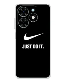 Чехол для TECNO Spark Go 2025 с картинкой «Классический принт Nike»