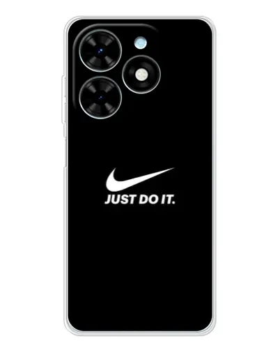 Чехол для TECNO Spark Go 2025 с картинкой «Минимализм от Nike» Чехол для TECNO Spark Go 2025 с картинкой «Минимализм от Nike»