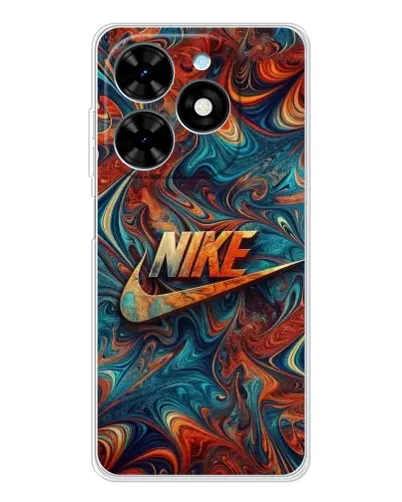 Чехол для TECNO Spark Go 2025 с картинкой «Nike в абстракции» Чехол для TECNO Spark Go 2025 с картинкой «Nike в абстракции»