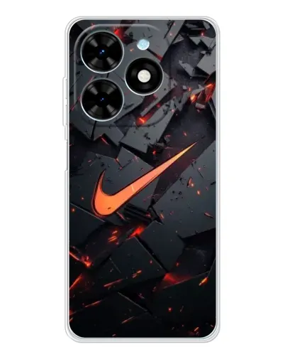 Чехол для TECNO Spark Go 2025 с картинкой «Nike — эффект разломов» Чехол для TECNO Spark Go 2025 с картинкой «Nike — эффект разломов»
