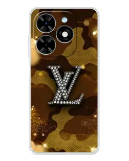 Чехол для TECNO Spark Go 2025 с картинкой «Камуфляжный Louis Vuitton» Чехол для TECNO Spark Go 2025 с картинкой «Камуфляжный Louis Vuitton»