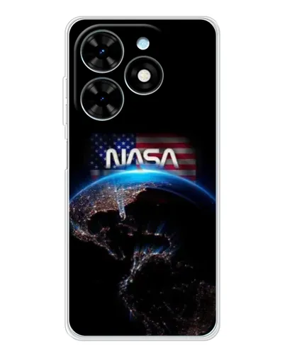 Чехол для TECNO Spark Go 2025 с картинкой «Земля из космоса NASA» Чехол для TECNO Spark Go 2025 с картинкой «Земля из космоса NASA»