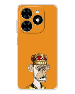 Чехол для TECNO Spark Go 2025 с картинкой «Золотая обезьяна Bored Ape» Чехол для TECNO Spark Go 2025 с картинкой «Золотая обезьяна Bored Ape»