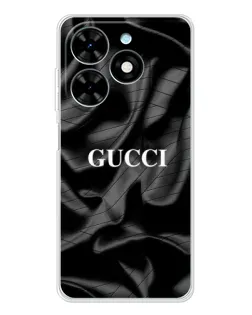 Чохол для TECNO Spark Go 2025 з картинкою «Gucci — шовкові хвилі» Чохол для TECNO Spark Go 2025 з картинкою «Gucci — шовкові хвилі»