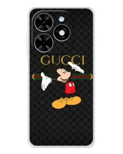 Чохол для TECNO Spark Go 2025 з картинкою «Міккі Маус Gucci» Чохол для TECNO Spark Go 2025 з картинкою «Міккі Маус Gucci»