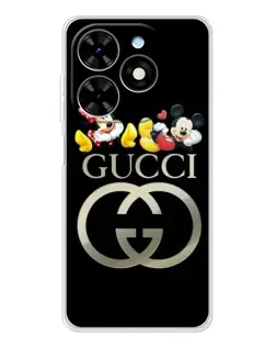 Чохол для TECNO Spark Go 2025 з картинкою «Gucci — герої Disney» Чохол для TECNO Spark Go 2025 з картинкою «Gucci — герої Disney»