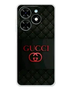 Чохол для TECNO Spark Go 2025 з картинкою «Gucci — стьобаний чорний» Чохол для TECNO Spark Go 2025 з картинкою «Gucci — стьобаний чорний»