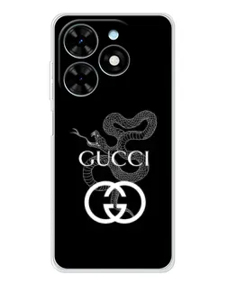 Чохол для TECNO Spark Go 2025 з картинкою «Gucci — срібна змія» Чохол для TECNO Spark Go 2025 з картинкою «Gucci — срібна змія»