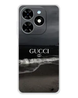 Чохол для TECNO Spark Go 2025 з картинкою «Gucci — морський прибій» Чохол для TECNO Spark Go 2025 з картинкою «Gucci — морський прибій»