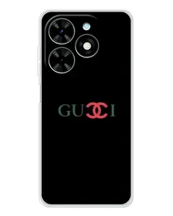 Чохол для TECNO Spark Go 2025 з картинкою «Gucci — червоний градієнт» Чохол для TECNO Spark Go 2025 з картинкою «Gucci — червоний градієнт»
