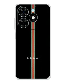 Чохол для TECNO Spark Go 2025 з картинкою «Gucci — строга лінія» Чохол для TECNO Spark Go 2025 з картинкою «Gucci — строга лінія»