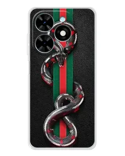 Чохол для TECNO Spark Go 2025 з картинкою «Gucci — змія на смузі» Чохол для TECNO Spark Go 2025 з картинкою «Gucci — змія на смузі»