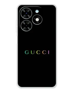 Чохол для TECNO Spark Go 2025 з картинкою «Gucci — неоновий мінімалізм» Чохол для TECNO Spark Go 2025 з картинкою «Gucci — неоновий мінімалізм»
