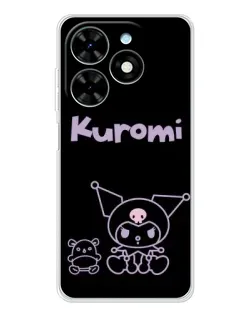 Чехол для TECNO Spark Go 2025 с картинкой «Kuromi — черный минимализм» Чехол для TECNO Spark Go 2025 с картинкой «Kuromi — черный минимализм»