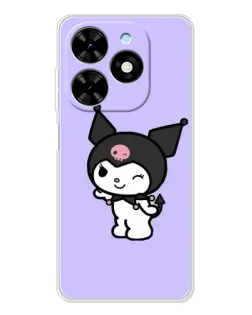 Чехол для TECNO Spark Go 2025 с картинкой «Классическая Kuromi» Чехол для TECNO Spark Go 2025 с картинкой «Классическая Kuromi»