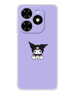 Чехол для TECNO Spark Go 2025 с картинкой «Kuromi — фиолетовый минимализм» Чехол для TECNO Spark Go 2025 с картинкой «Kuromi — фиолетовый минимализм»