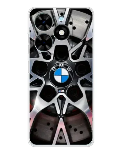Чехол для TECNO Spark Go 2025 с картинкой «BMW — деталь диска» Чехол для TECNO Spark Go 2025 с картинкой «BMW — деталь диска»