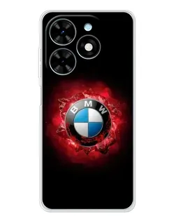 Чехол для TECNO Spark Go 2025 с картинкой «Логотип BMW — вспышка» Чехол для TECNO Spark Go 2025 с картинкой «Логотип BMW — вспышка»