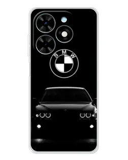 Чехол для TECNO Spark Go 2025 с картинкой «BMW — взгляд из темноты» Чехол для TECNO Spark Go 2025 с картинкой «BMW — взгляд из темноты»