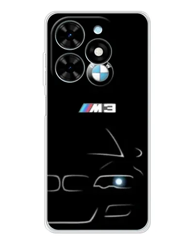 Чехол для TECNO Spark Go 2025 с картинкой «Минималистичный принт BMW M3» Чехол для TECNO Spark Go 2025 с картинкой «Минималистичный принт BMW M3»