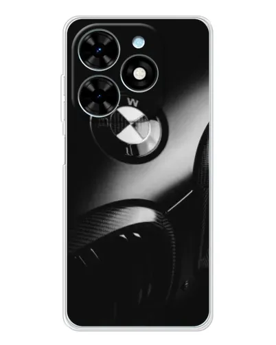 Чехол для TECNO Spark Go 2025 с картинкой «Эмблема BMW — макро» Чехол для TECNO Spark Go 2025 с картинкой «Эмблема BMW — макро»
