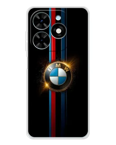 Чехол для TECNO Spark Go 2025 с картинкой «BMW M-Power неон» Чехол для TECNO Spark Go 2025 с картинкой «BMW M-Power неон»