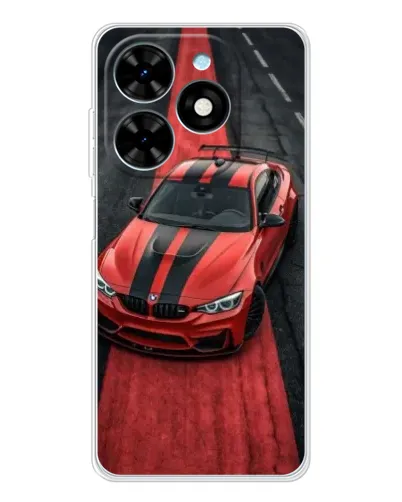 Чехол для TECNO Spark Go 2025 с картинкой «BMW на красной дорожке» Чехол для TECNO Spark Go 2025 с картинкой «BMW на красной дорожке»