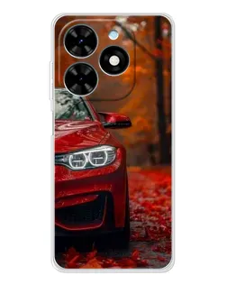 Чехол для TECNO Spark Go 2025 с картинкой «Осенняя BMW M4» Чехол для TECNO Spark Go 2025 с картинкой «Осенняя BMW M4»