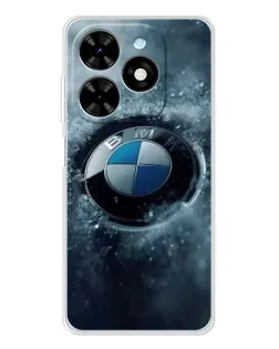Чехол для TECNO Spark Go 2025 с картинкой «Логотип BMW — лед» Чехол для TECNO Spark Go 2025 с картинкой «Логотип BMW — лед»
