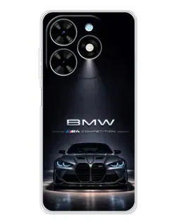 Чехол для TECNO Spark Go 2025 с картинкой «BMW сквозь ночной город» Чехол для TECNO Spark Go 2025 с картинкой «BMW сквозь ночной город»