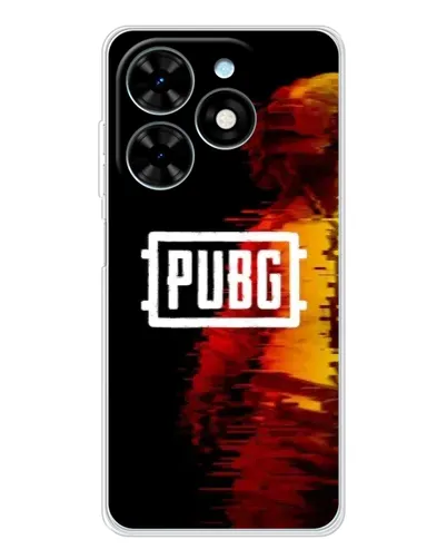 Чехол для TECNO Spark Go 2025 с картинкой «Яркий логотип PUBG»